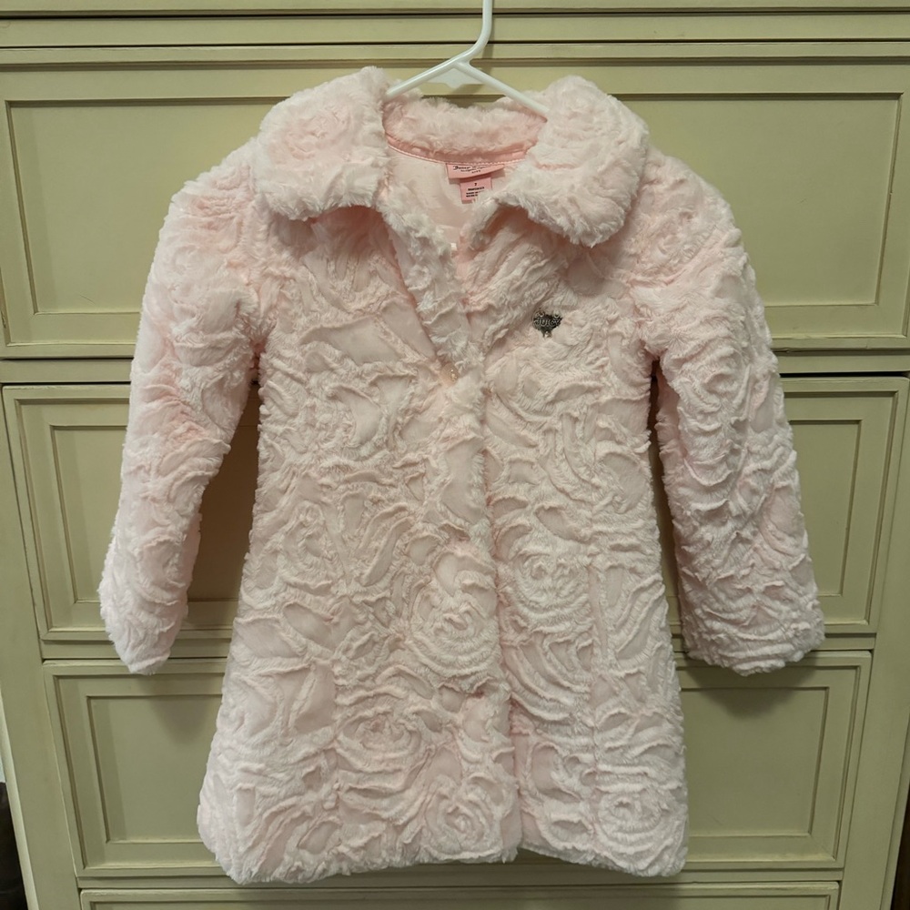 Juicy Couture little girls soft warm coat. Never worn.